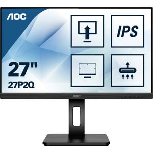 AOC 27P2Q LCD-monitor Energielabel E (A - G) 68.6 cm (27 inch) 1920 x 1080 Pixel 16:9 4 ms Microfoonaansluiting IPS LED