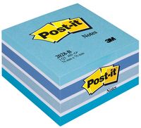 Post-It 7000033875 zelfklevend notitiepapier Vierkant Blauw 450 vel Zelfplakkend - thumbnail