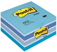 Post-it Notes kubus, 450 vel, ft 76 x 76 mm, blauw