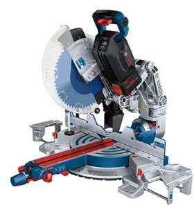 Bosch Blauw GCM 18V-305 GDC Professional Accukap- en verstekzaag BITURBO | zonder accu's en lader - 0601B43000