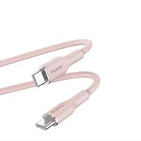 PURO PUUSBCUSBCICONROSE USB-kabel 1,5 m USB 3.2 Gen 1 (3.1 Gen 1) USB C Roze