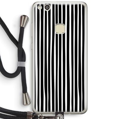 Stripes: Huawei Ascend P10 Lite Transparant Hoesje met koord