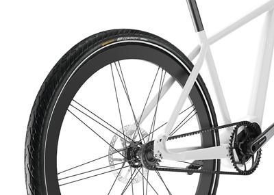 Buitenband Continental Contact Urban 28 x 1.40" / 37-622 mm - zwart met reflectie