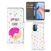 OPPO Reno 4 Pro 5G Book Cover Donut Roze