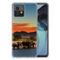 Motorola Moto G72 | TPU Hoesje | Olifanten