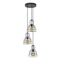 Urban Interiors hanglamp 3-lichts - Vintage Black - thumbnail