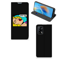 OPPO A74 4G Hippe Standcase Popart Oh Yes - thumbnail