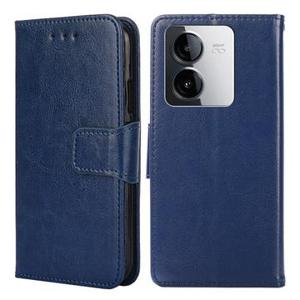 vivo Y78t/iQOO Z8x Wallet Case met Magnetische Sluiting - Blauw