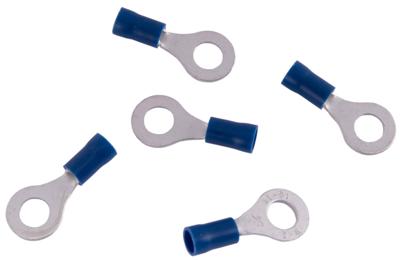 Dresselhaus ringverbinders ring connector, 6mm, blue partially insulated, 1.5-