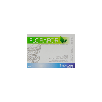 Florafor met probiotica 60 kauwtabletten