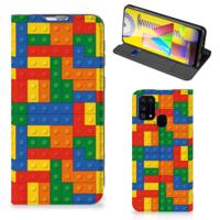 Samsung Galaxy M31 | Hoesje met Magneet | Blokken