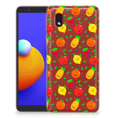 Samsung Galaxy A01 Core | Siliconen Case | Fruits