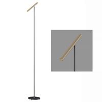 Artdelight Vloerlamp Kansas H 140 cm touch dimmer zwart champagne - thumbnail