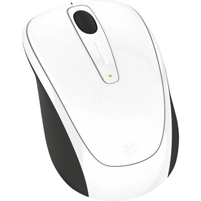 Microsoft Mobile Mouse 3500 Muis Radiografisch BlueTrack Wit (glanzend) 3 Toetsen 1000 dpi Microsoft Mobile Mouse 3500 Muis Radiografisch BlueTrack Wit (glanzend) 3 Toetsen 1000 dpi
