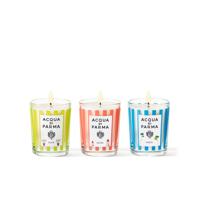 Acqua di Parma Glass Candle Collection Trio Set Acqua di Parma Glass Candle Collection Trio Set