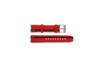 Horlogeband Lotus 15881-2 Rubber Rood 22mm