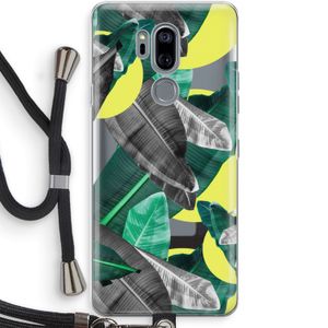 Fantasie jungle: LG G7 Thinq Transparant Hoesje met koord