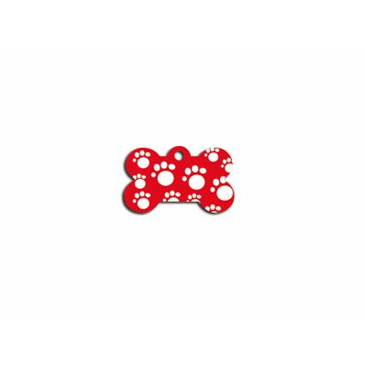 Naamplaatje Imarc Bone Rood