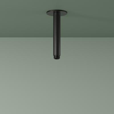 Plafondbuis Hotbath Ace 15 cm Geborsteld Zwart PVD