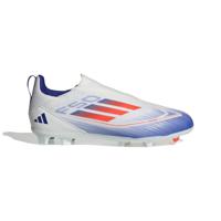 adidas F50 League Veterloze Gras Voetbalschoenen (FG) Kids Wit Rood Blauw - thumbnail