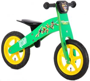 Yipeeh Ninja Turtles loopfiets 12 Inch Jongens Groen