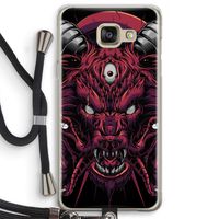 Hell Hound and Serpents: Samsung Galaxy A5 (2016) Transparant Hoesje met koord