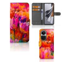 Hoesje OPPO Reno10 | 10 Pro Tulips Hoesje OPPO Reno10 | 10 Pro Tulips