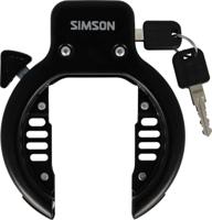 Ringslot Simson universeel - zwart