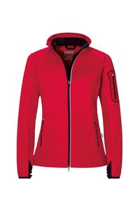 Hakro 256 Women's light-softshell jacket Sidney - Red - S