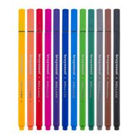 Bruynzeel fineliners, 12st.
