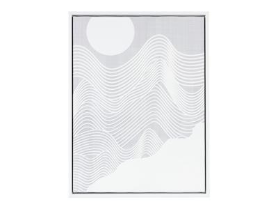 LIVARNO home Canvas met 3D-motief (papierstructuur)