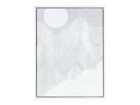 LIVARNO home Canvas met 3D-motief (papierstructuur)