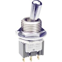 NKK Switches M2028SS4W01 M2028SS4W01 Tuimelschakelaar 125 V/AC 6 A 2x (aan)/uit/(aan) Moment/0/moment 1 stuk(s)