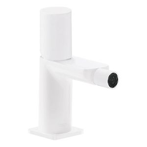 Bidetkraan Tres Loft | Opbouw | Mengkraan | 1-knop | Rond | Wit mat