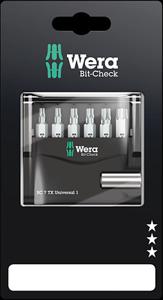 Wera Bit-Check 7 TX Universal 1 SB, 7 -delig - 1 stuk(s) - 05073404001