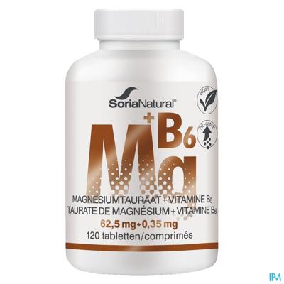 Soria Magnesiumtauraat Bio Actief Tabl 120