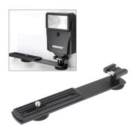 metalen flash beugel voor dslr camera(zwart)
