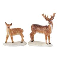 Twee herten 9,5x6x6,5 cm - Luville