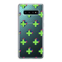 8-bit N°10: Samsung Galaxy S10 Plus Transparant Hoesje