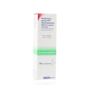 Kinder neusspray xylometazoline