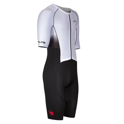 BTTLNS Nemean 1.0 pro aero trisuit korte mouw wit heren