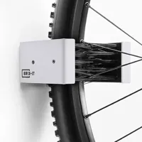 BRIX-IT wall-hanger for bikes bikes and e-bikes of all sizes white