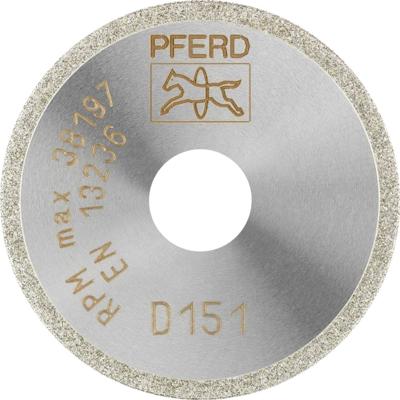 PFERD TOOLS 68404015 D1A1R 40-1-10 D 151 GAD Diamanten doorslijpschijf Diameter 40 mm Boordiameter 10 mm Duroplast, Glas, Hardmetaal, Schurende materialen,