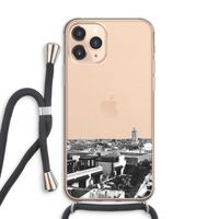 Marrakech Skyline : iPhone 11 Pro Max Transparant Hoesje met koord