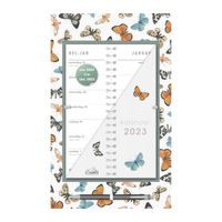 Omslagkalender Vlinders 2023 - Spiraalgebonden (8719231164239) - thumbnail