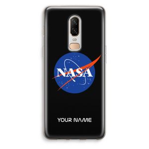 NASA: OnePlus 6 Transparant Hoesje