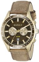 Horlogeband Esprit ES108241 Leder Groen 22mm