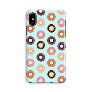 Donuts: iPhone Xs Volledig Geprint Hoesje