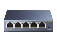 TP-LINK TL-SG105 Unmanaged Gigabit Ethernet (10/100/1000) Zwart - thumbnail