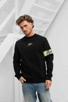 Malelions Captain Sweater Heren Zwart - Maat XS - Kleur: Zwart | Soccerfanshop